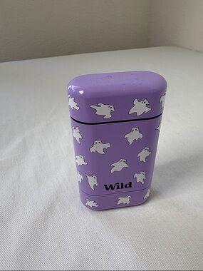 Wild ghost Refillable Deodorant Case Purple white Limited Edition plus Refill